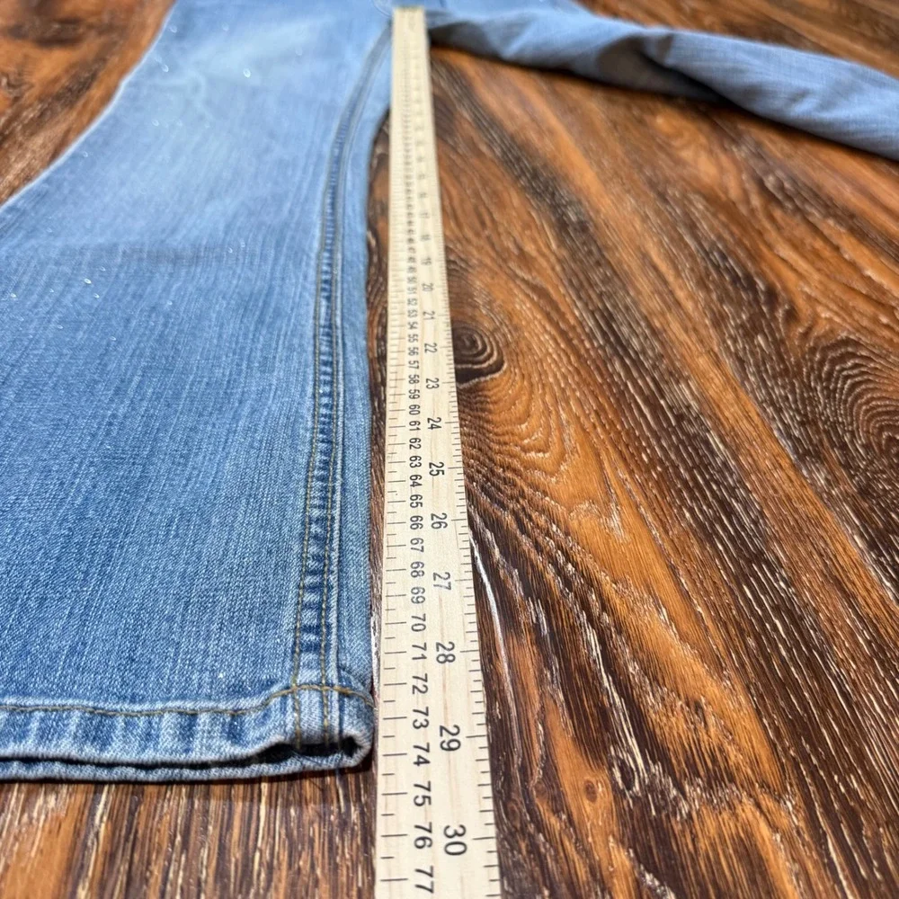 The Childrens Place Girls Size 14 Bootcut Stretch Jeans Medium Wash Denim Flare